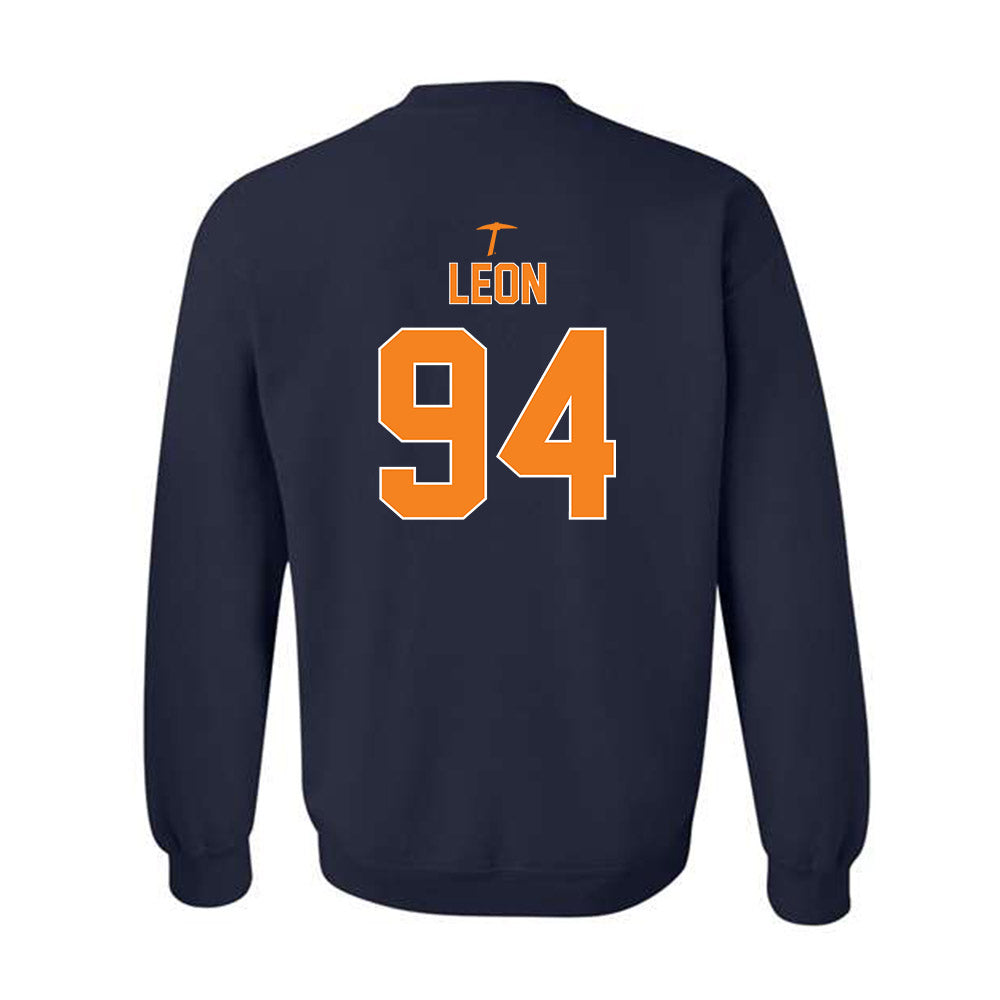 UTEP - NCAA Football : Jimmy Leon - Classic Shersey Crewneck Sweatshirt-1