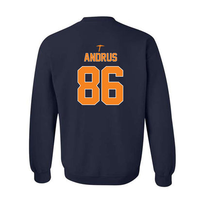 UTEP - NCAA Football : Jordan Andrus - Classic Shersey Crewneck Sweatshirt-1
