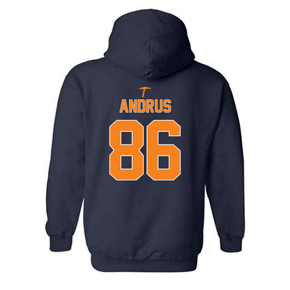 UTEP - NCAA Football : Jordan Andrus - Classic Shersey Hooded Sweatshirt-1