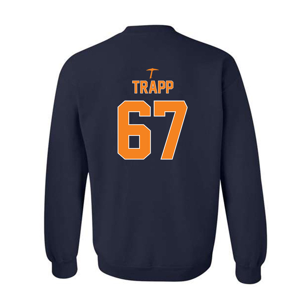 UTEP - NCAA Football : Jayden Trapp - Classic Shersey Crewneck Sweatshirt-1