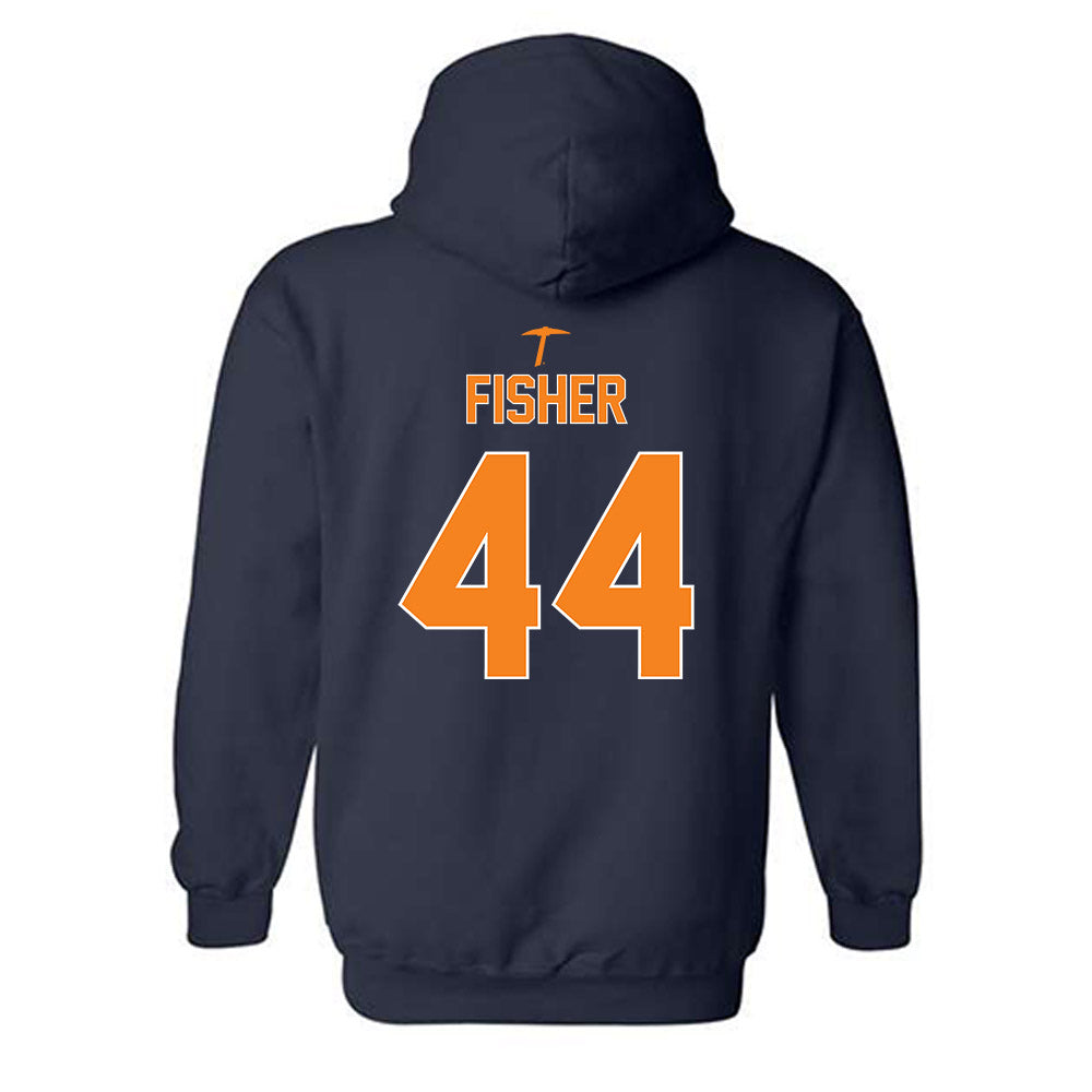 UTEP - NCAA Football : Oryend Fisher - Classic Shersey Hooded Sweatshirt-1