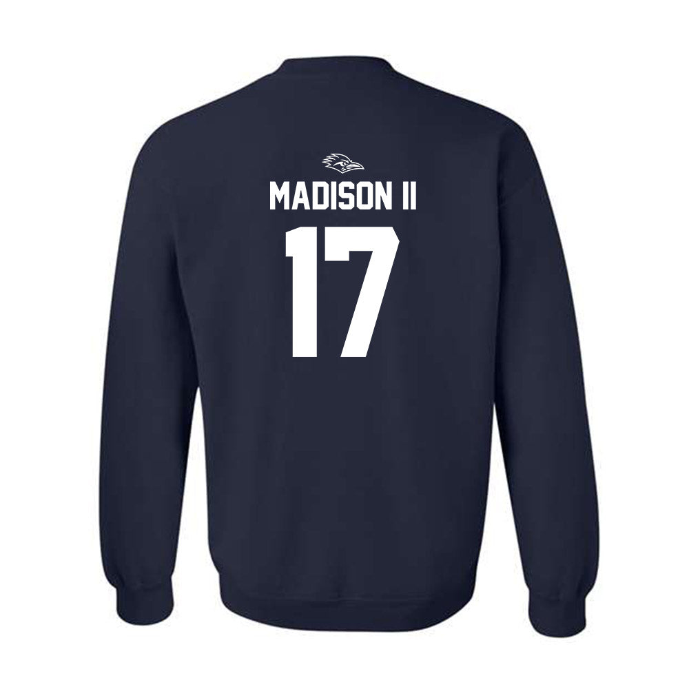 UTSA - NCAA Football : James Madison II - Classic Shersey Crewneck Sweatshirt-1