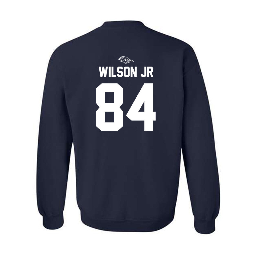 UTSA - NCAA Football : AJ Wilson Jr - Classic Shersey Crewneck Sweatshirt-1