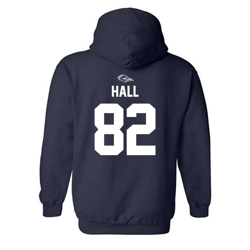 UTSA - NCAA Football : Prince Hall - Classic Shersey Hooded Sweatshirt-1