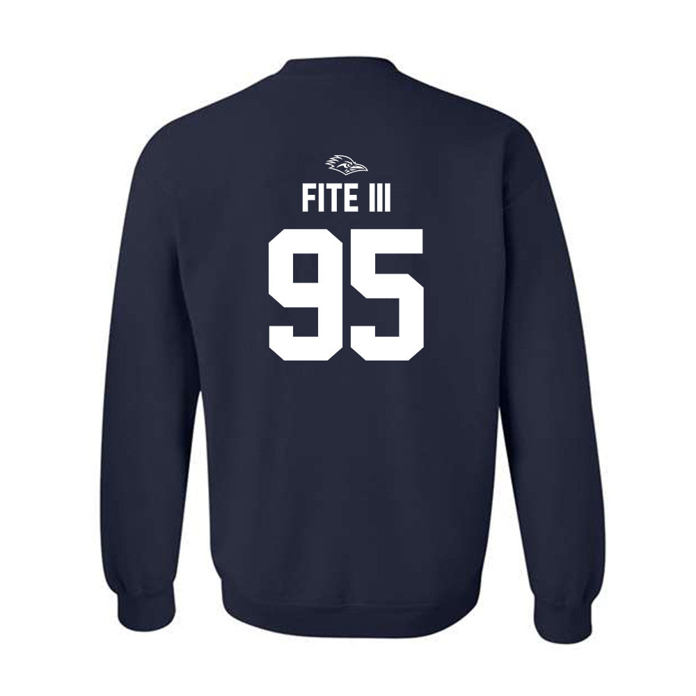 UTSA - NCAA Football : Drenon Fite III - Classic Shersey Crewneck Sweatshirt-1