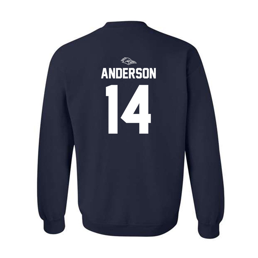 UTSA - NCAA Football : Mekhi Anderson - Classic Shersey Crewneck Sweatshirt-1