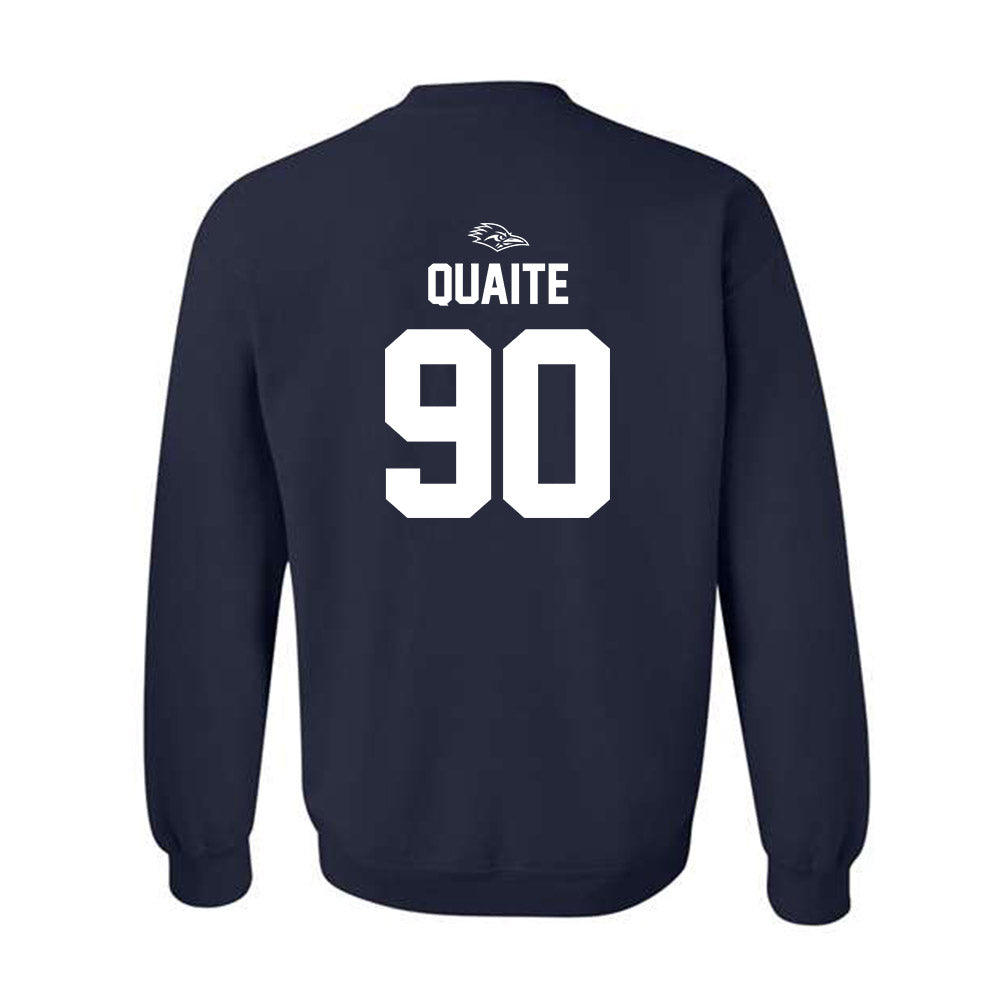 UTSA - NCAA Football : Donald Quaite - Classic Shersey Crewneck Sweatshirt-1