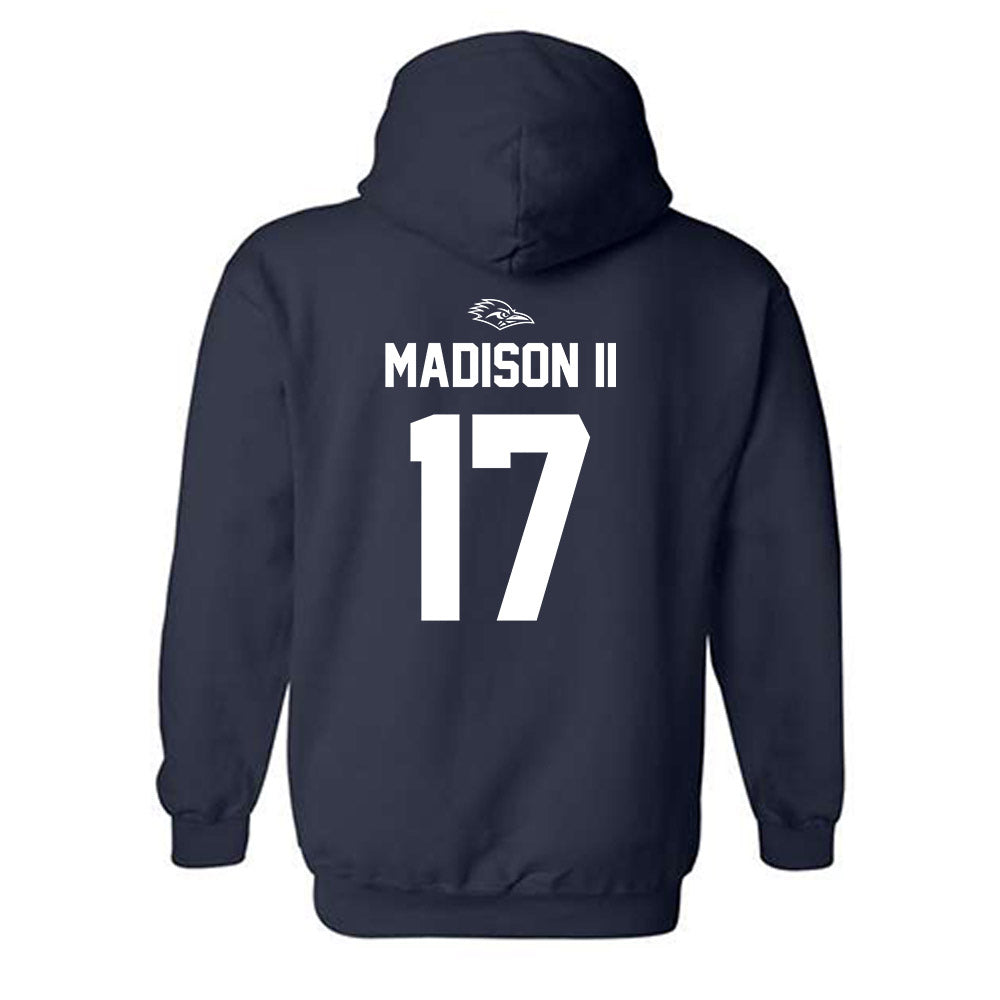 UTSA - NCAA Football : James Madison II - Classic Shersey Hooded Sweatshirt-1