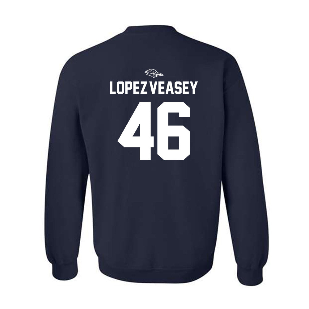 UTSA - NCAA Football : Jacob Lopez-Veasey - Classic Shersey Crewneck Sweatshirt-1