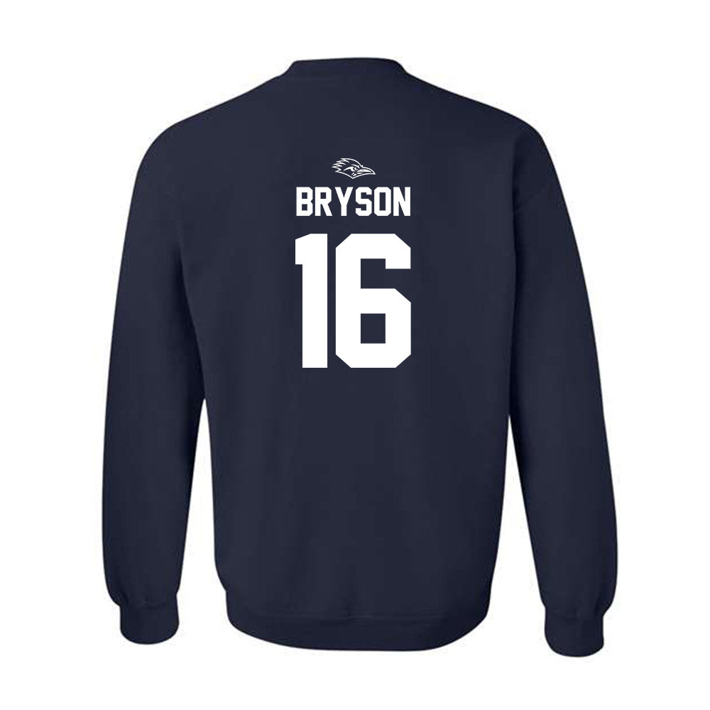 UTSA - NCAA Football : Chris Bryson - Classic Shersey Crewneck Sweatshirt-1