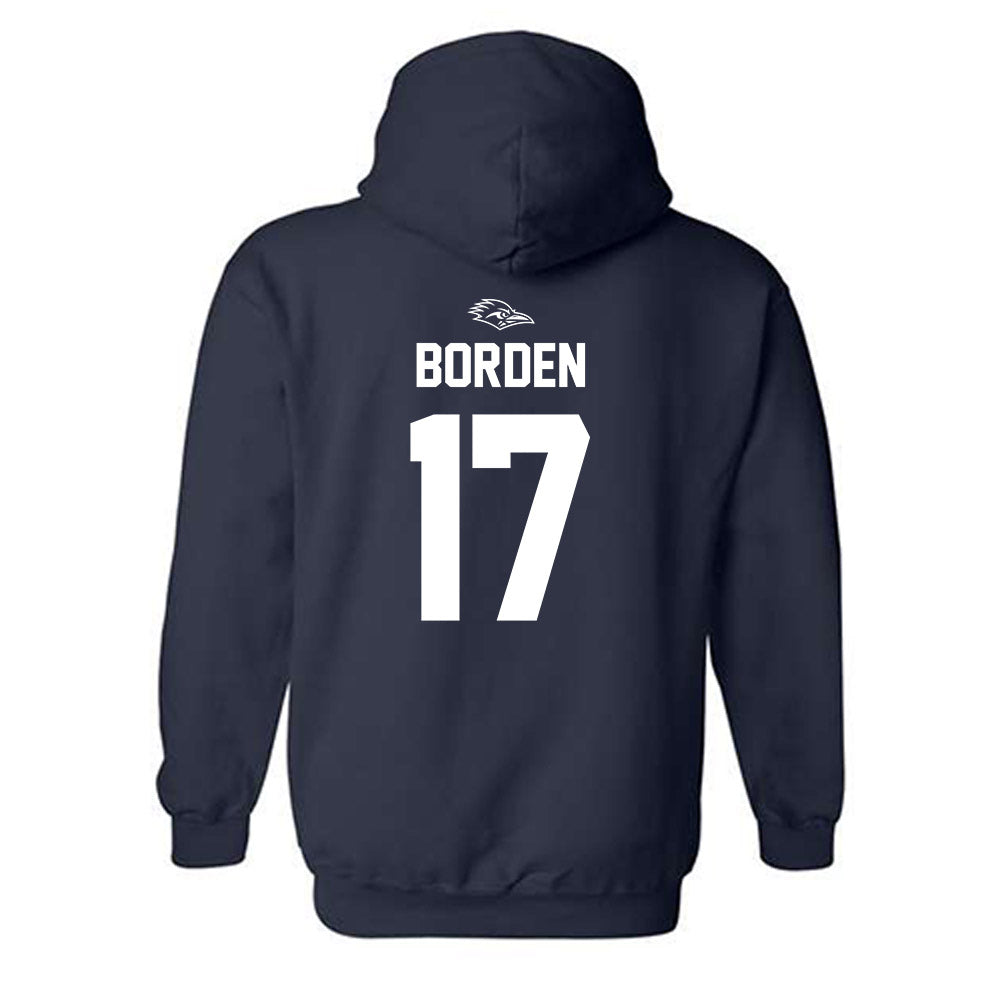 UTSA - NCAA Men's Basketball : Stanley Borden - Classic Shersey Hooded Sweatshirt-1