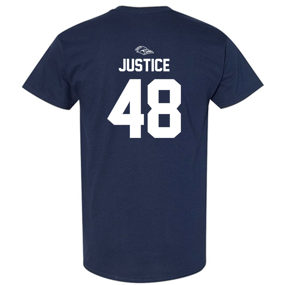 UTSA - NCAA Football : King Justice - Classic Shersey T-Shirt-1