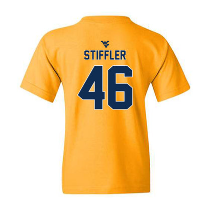 West Virginia - NCAA Baseball : Mac Stiffler - Classic Shersey Youth T-Shirt-1