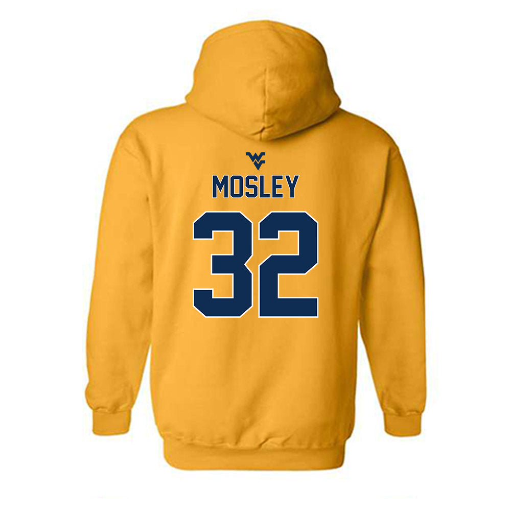 West Virginia - NCAA Baseball : Wyatt Mosley - Classic Shersey Hooded Sweatshirt-1