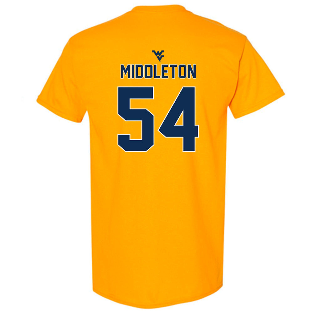 West Virginia - NCAA Baseball : Andrew Middleton - Classic Shersey T-Shirt-1