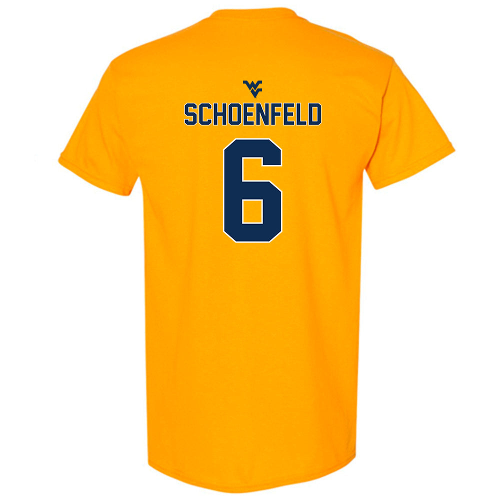 West Virginia - NCAA Baseball : Paul Schoenfeld - Classic Shersey T-Shirt-1