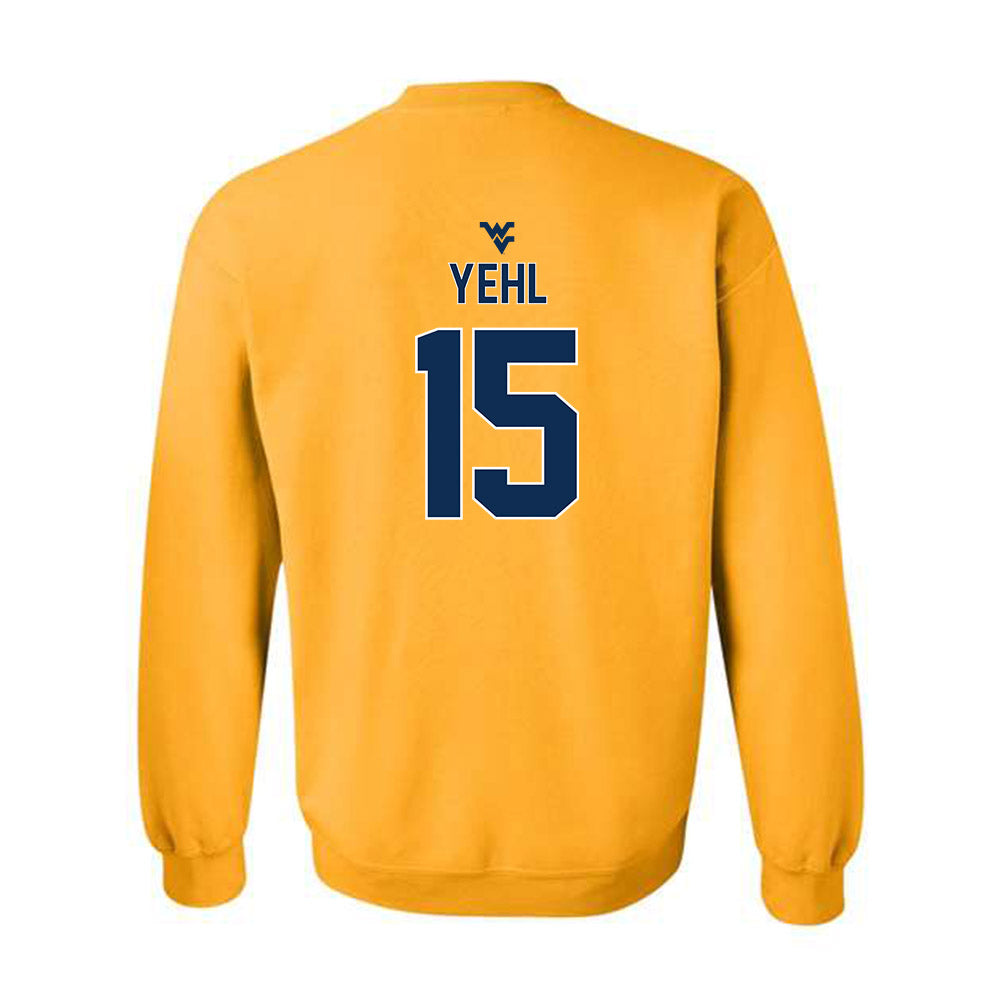 West Virginia - NCAA Baseball : Maxx Yehl - Crewneck Sweatshirt Classic Shersey