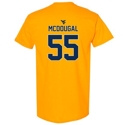 West Virginia - NCAA Baseball : Benjamin McDougal - Classic Shersey T-Shirt-1
