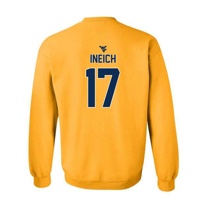 West Virginia - NCAA Baseball : Matt Ineich - Classic Shersey Crewneck Sweatshirt-1