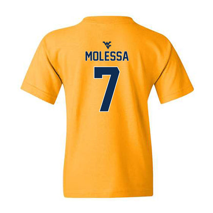 West Virginia - NCAA Baseball : Maxwell Molessa - Classic Shersey Youth T-Shirt-1
