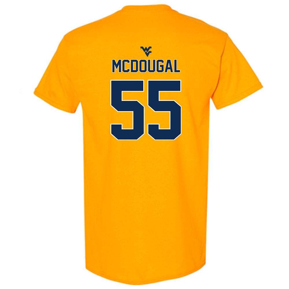 West Virginia - NCAA Baseball : Benjamin McDougal - Classic Shersey T-Shirt-1
