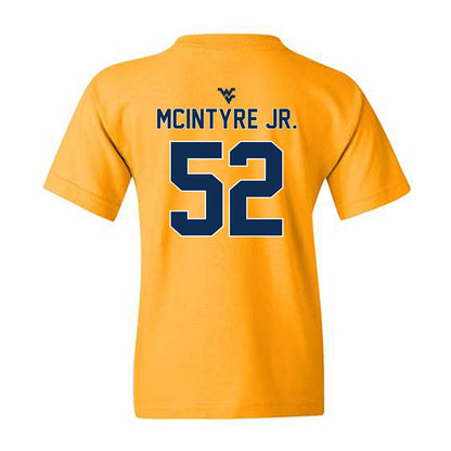 West Virginia - NCAA Football : Corey McIntyre Jr. - Classic Shersey Youth T-Shirt-1