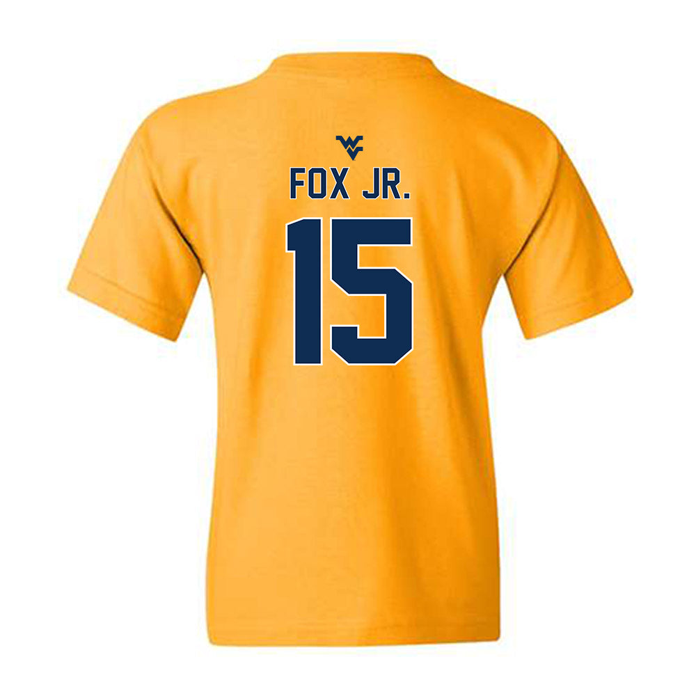 West Virginia - NCAA Football : Scotty Fox Jr. - Classic Shersey Youth T-Shirt-1