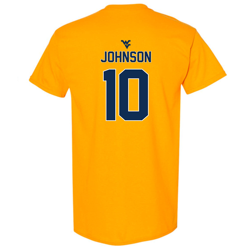 West Virginia - NCAA Football : Jeremiah Johnson - Classic Shersey T-Shirt-1