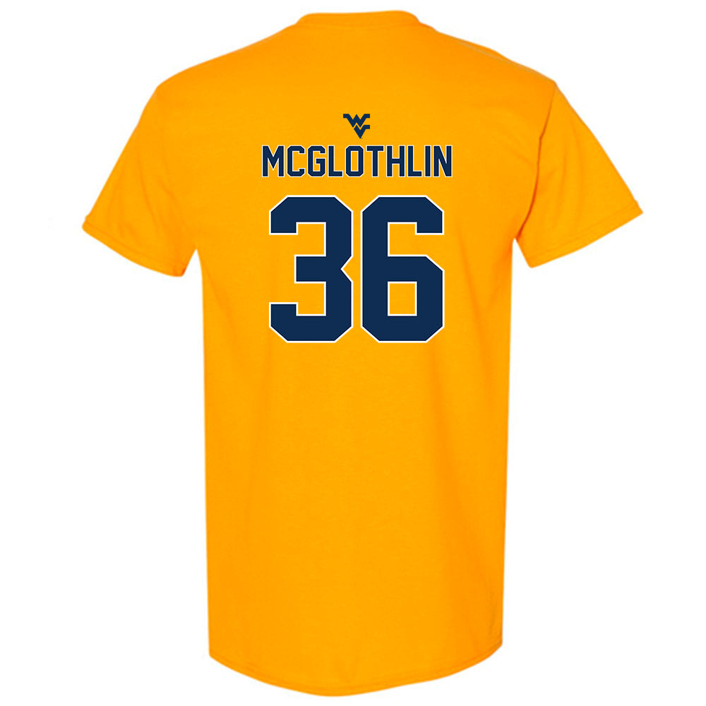 West Virginia - NCAA Football : Trey Mcglothlin - Classic Shersey T-Shirt-1