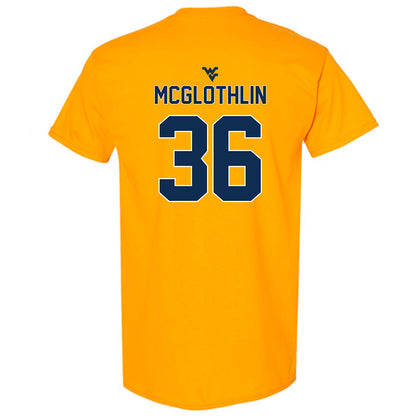 West Virginia - NCAA Football : Trey Mcglothlin - Classic Shersey T-Shirt-1