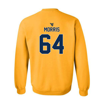 West Virginia - NCAA Football : Rhett Morris - Classic Shersey Crewneck Sweatshirt-1