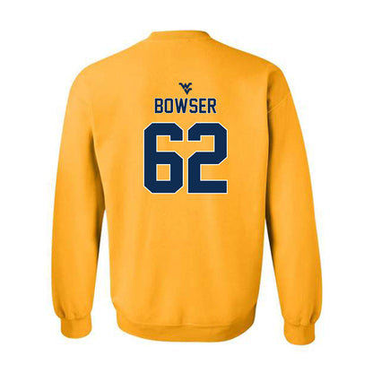 West Virginia - NCAA Football : Phillip Bowser - Classic Shersey Crewneck Sweatshirt-1