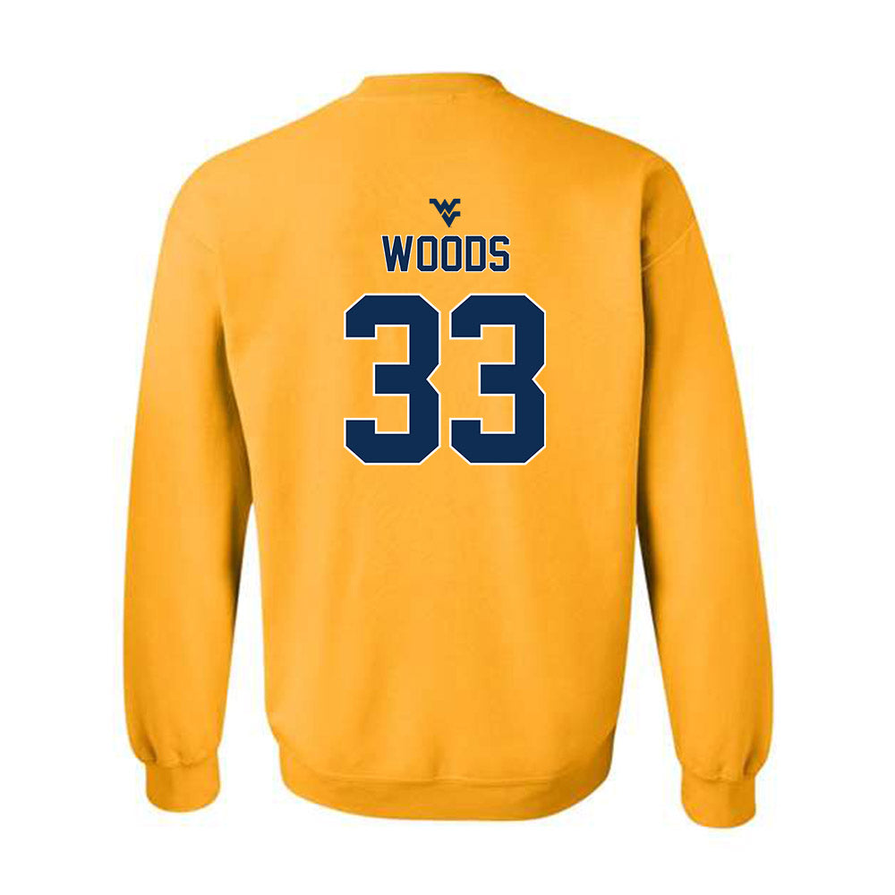West Virginia - NCAA Football : Ashton Woods - Classic Shersey Crewneck Sweatshirt-1