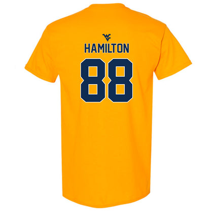 West Virginia - NCAA Football : Sam Hamilton - Classic Shersey T-Shirt-1