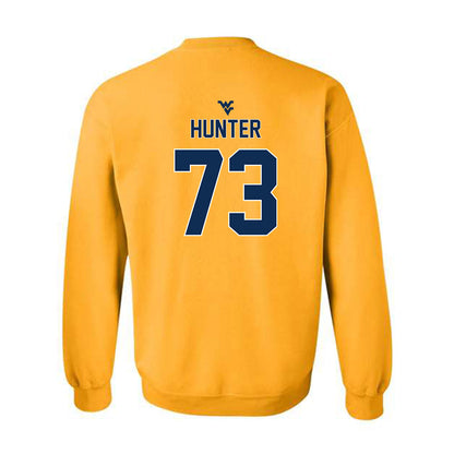West Virginia - NCAA Football : Andreas hunter - Classic Shersey Crewneck Sweatshirt-1
