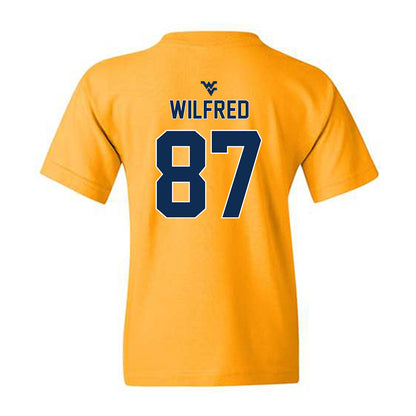 West Virginia - NCAA Football : Greg Wilfred - Classic Shersey Youth T-Shirt-1