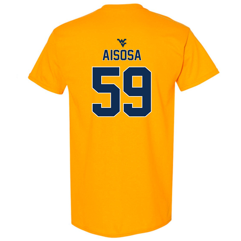 West Virginia - NCAA Football : Josh Aisosa - Classic Shersey T-Shirt-1