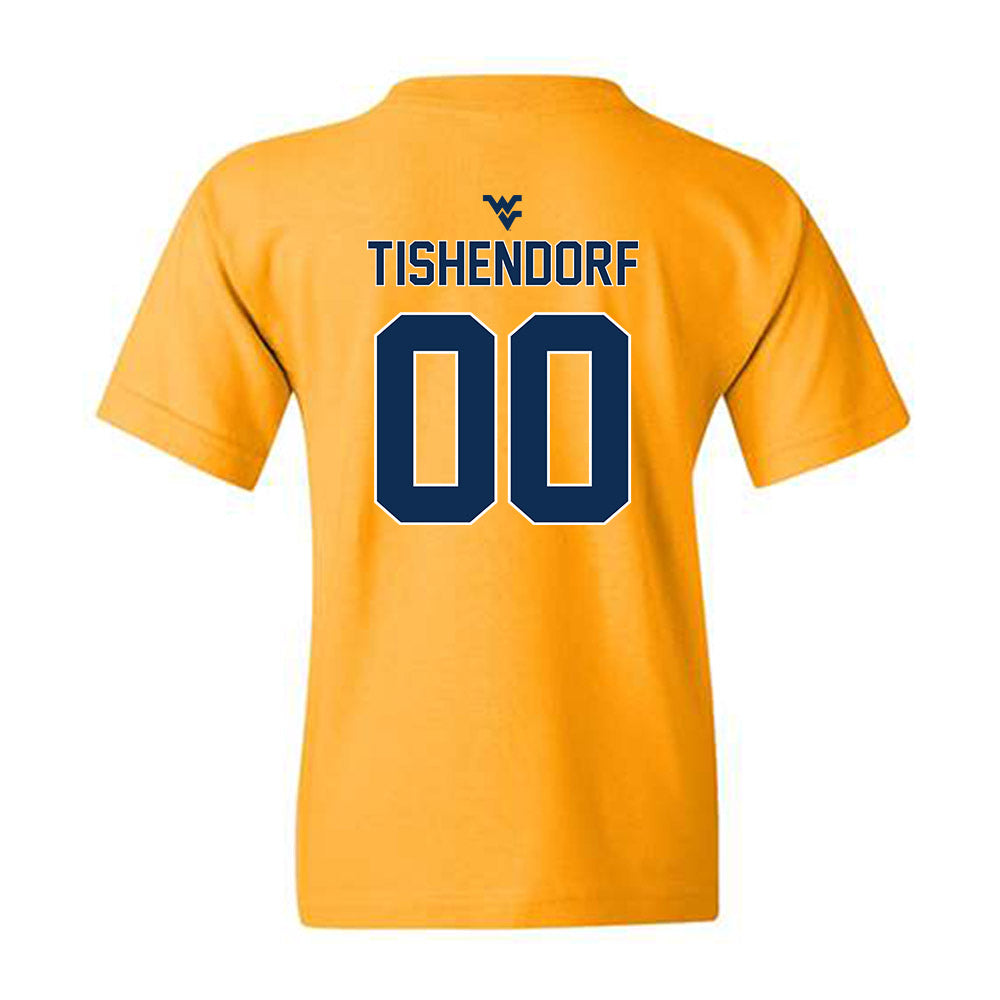 West Virginia - NCAA Football : Noah Tishendorf - Classic Shersey Youth T-Shirt-1