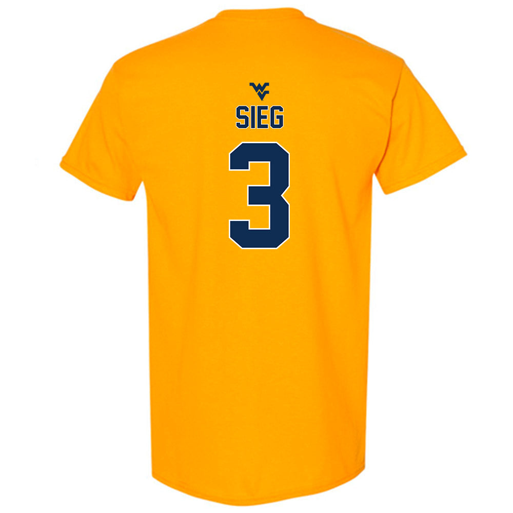 West Virginia - NCAA Football : Matt Sieg - Classic Shersey T-Shirt-1