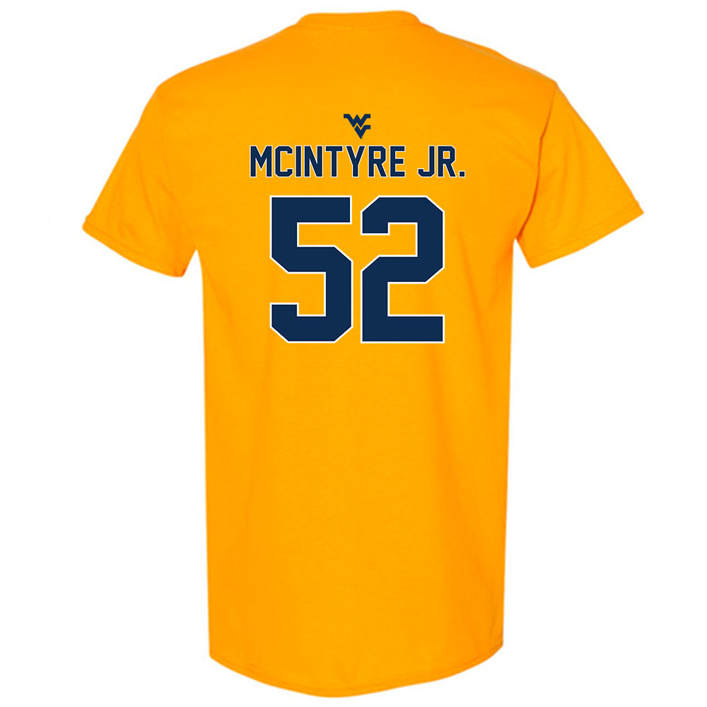 West Virginia - NCAA Football : Corey McIntyre Jr. - Classic Shersey T-Shirt-1