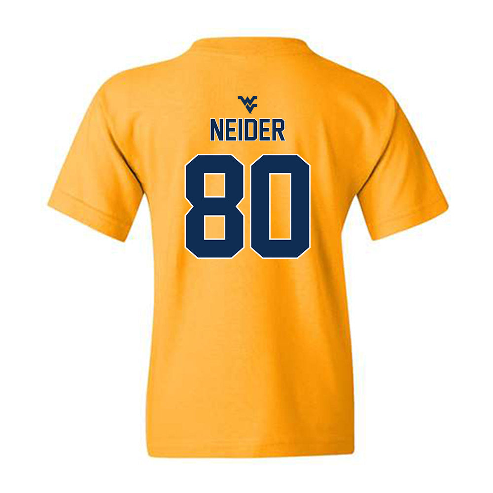 West Virginia - NCAA Football : John Neider - Classic Shersey Youth T-Shirt-1