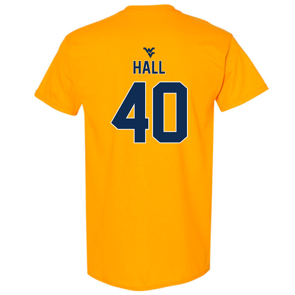 West Virginia - NCAA Football : Jason Hall - Classic Shersey T-Shirt-1