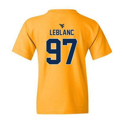West Virginia - NCAA Football : Will LeBlanc - Classic Shersey Youth T-Shirt-1
