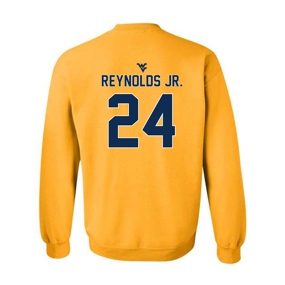 West Virginia - NCAA Football : Rayshawn Reynolds Jr. - Classic Shersey Crewneck Sweatshirt-1