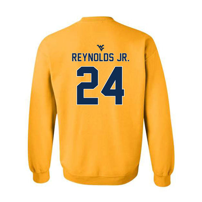 West Virginia - NCAA Football : Rayshawn Reynolds Jr. - Classic Shersey Crewneck Sweatshirt-1