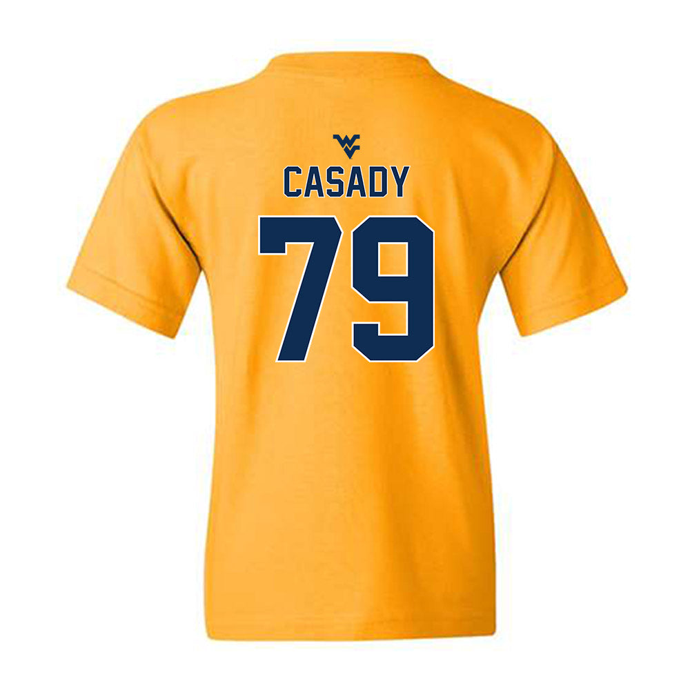West Virginia - NCAA Football : Carsten Casady - Classic Shersey Youth T-Shirt-1