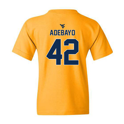 West Virginia - NCAA Football : Alex Adebayo - Classic Shersey Youth T-Shirt-1