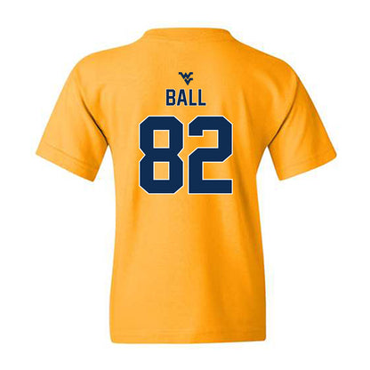 West Virginia - NCAA Football : Cam Ball - Classic Shersey Youth T-Shirt-1