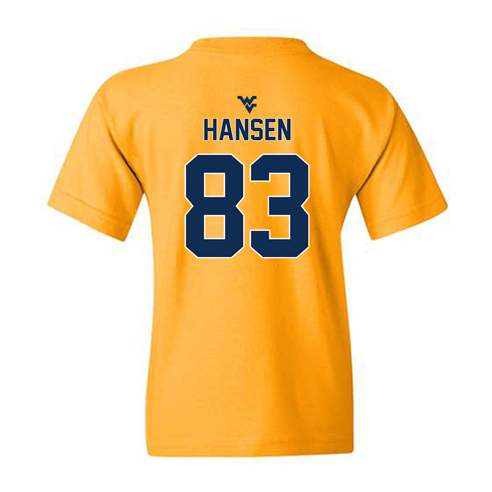 West Virginia - NCAA Football : Bryan Hansen - Classic Shersey Youth T-Shirt-1