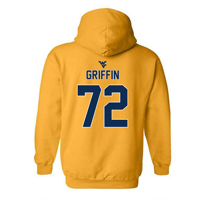 West Virginia - NCAA Football : Cam Griffin - Classic Shersey Hooded Sweatshirt-1